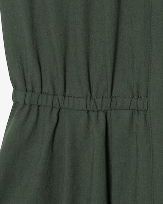 데님라이크 반팔 셔츠 드레스