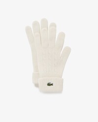 여성 울 케이블 니트 장갑