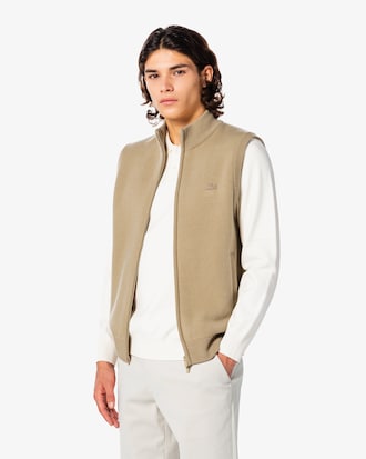 이중직 지퍼 베스트