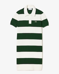 스트라이프 폴로 드레스