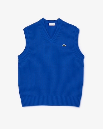 립 조직 V넥 베스트