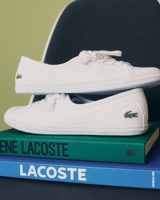 여성 Ziane 레더 스니커즈