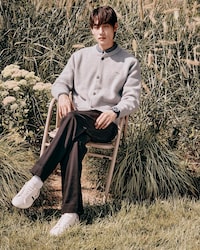 세미와이드 치노 팬츠