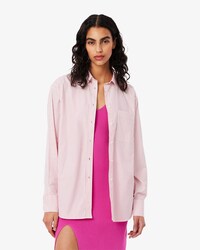 오버사이즈핏 포플린 셔츠