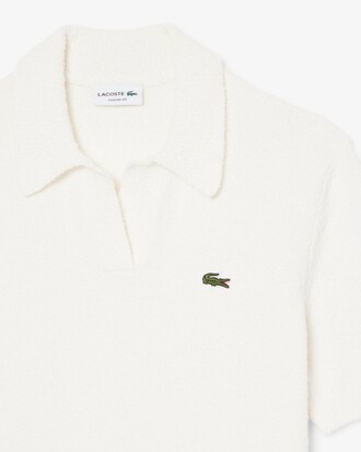 부클 폴로 스웨터