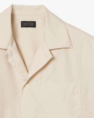 유니섹스 하와이안 칼라 박시 셔츠