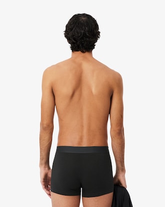 블랙 코튼 남성 브리프 3PACK