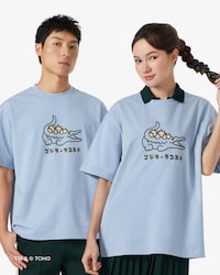 라코스테 X 고질라 티셔츠