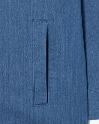 데님 아우터 셔츠