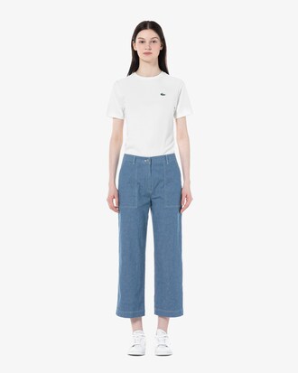 린넨혼방 크롭 팬츠