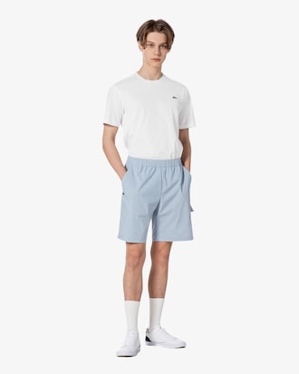 우븐 카고 포켓 쇼츠