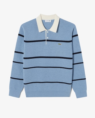 립조직 럭비 스웨터 폴로셔츠