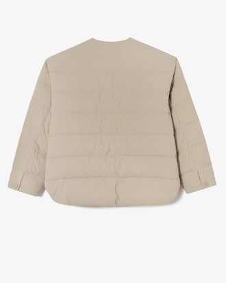 라운드넥 경량 다운