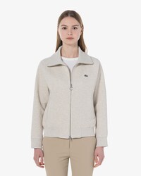 카라 집업 스웻셔츠