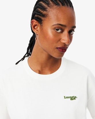 소프트브랜딩 세미 크롭 티셔츠