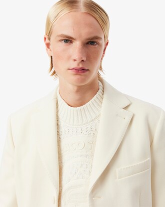 헤비 울 싱글 브레스티드 재킷