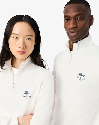 소프트브랜딩 캐주얼 하프집업 스웻셔츠