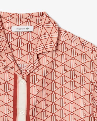 모노그램 반팔 셔츠