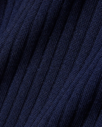 파인 메리노울 스웨터 폴로 셔츠