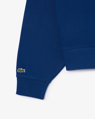 그래픽 포인트 후드 스웻셔츠