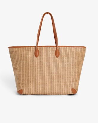 썸머팩 라피아 쇼퍼백