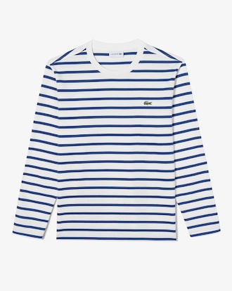 긴팔 솔리드/스트라이프 티셔츠