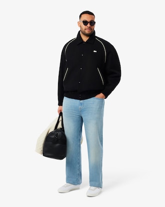 HOLIDAY 울 혼방 바시티 자켓