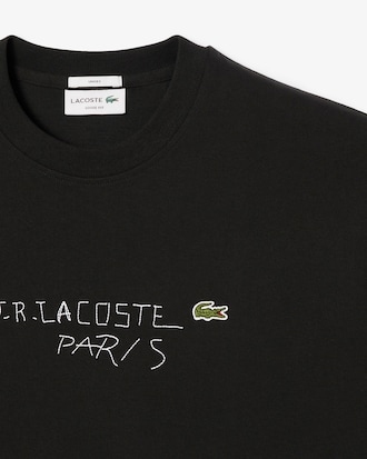 루즈핏 PARIS 그래픽 티셔츠