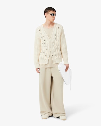 런웨이 쇼 라지 레더 라켓백