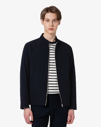 스탠드 카라 블루종