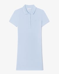 미니피케 스티치 폴로 드레스