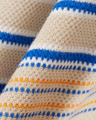 여성 아이코닉 스트라이프 피케 슬림 폴로