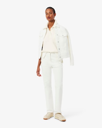 폴로형 데님셔츠