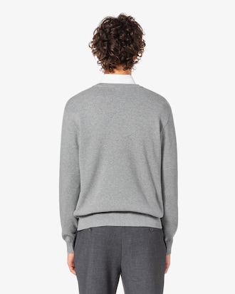 코튼 크루넥 스웨터