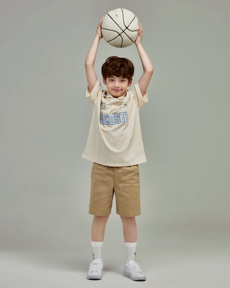 키즈 파리 매쉬 반팔 폴로