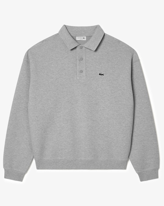 더블페이스 피케 카라 스웻셔츠