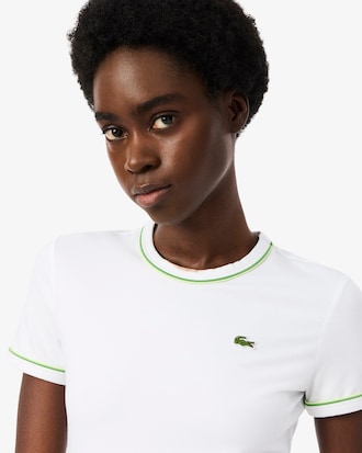 슬림핏 저지 반팔 티셔츠