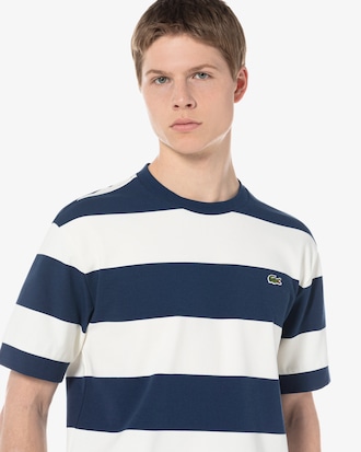 오버핏 밀라노 스트라이프 티셔츠