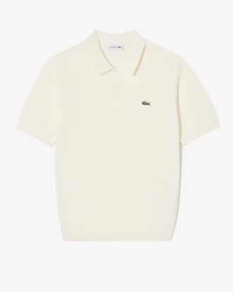 변형 피케 반팔 스웨터 폴로셔츠