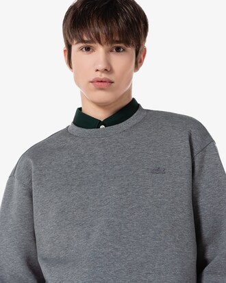 쿠션지 크루넥 스웻셔츠