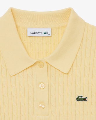 케이블 스웨터 폴로 셔츠