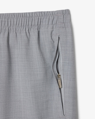 울 혼방 플란넬 조거 팬츠