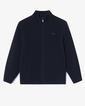 하이넥 울 자켓