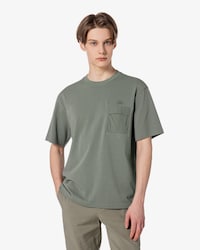 강연 우븐 포켓 티셔츠