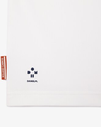 롤랑가로스 소매 티핑 반팔 폴로