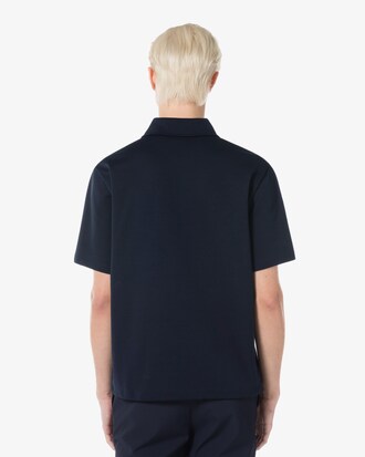 반집업 반팔 스웻셔츠