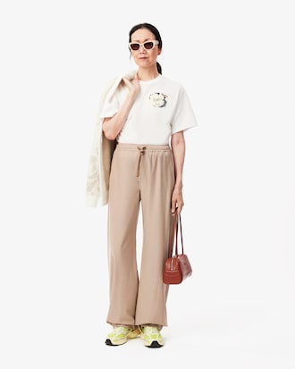 플란넬 와이드 팬츠