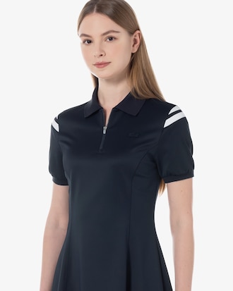 테니스 컬러포인트 저지 드레스