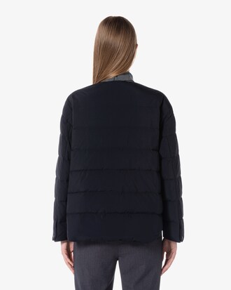 라운드넥 경량 다운