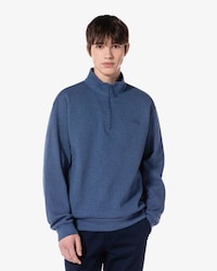 스웨터라이크 반집업 스웻셔츠